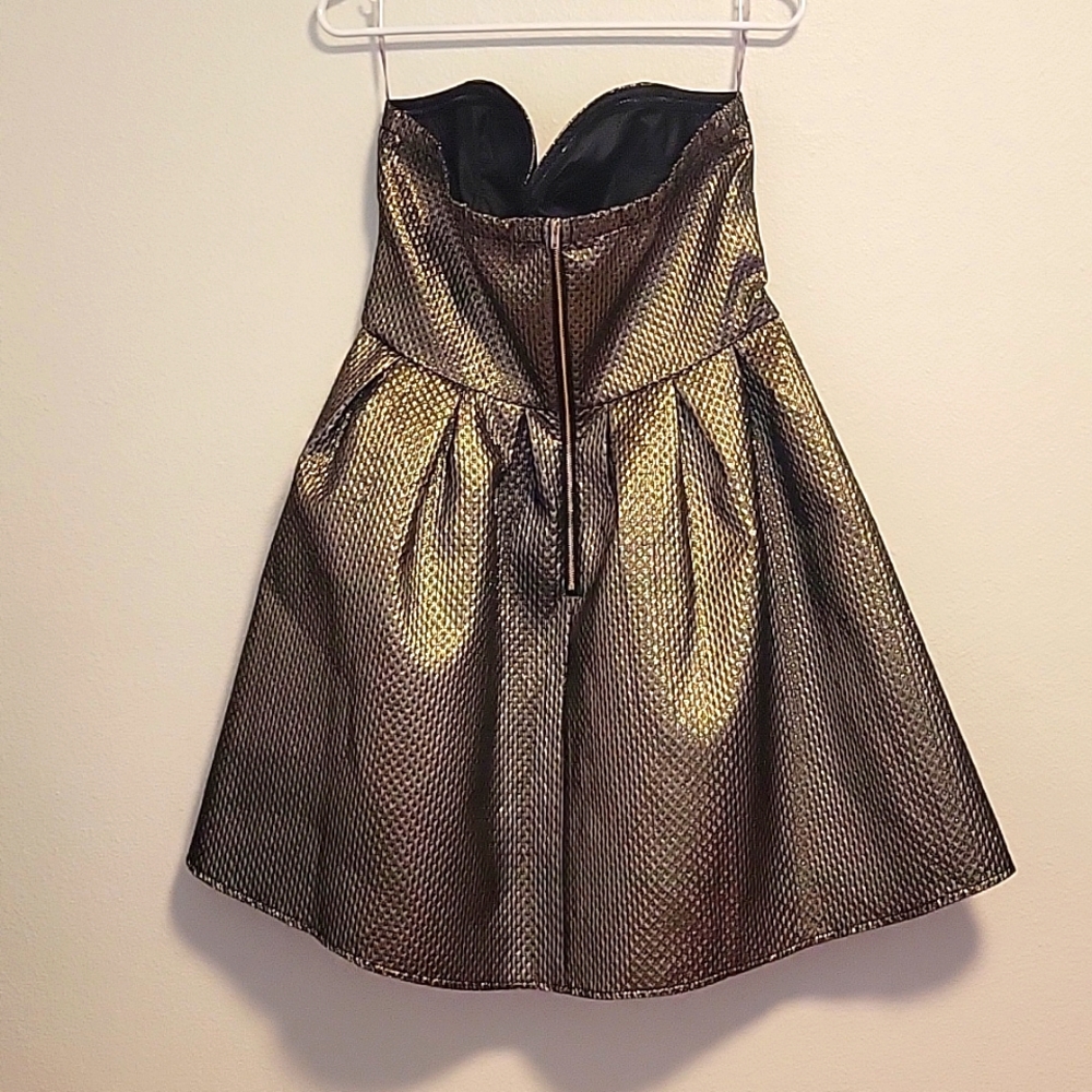 Charlotte Russe Strapless Code Glam Squad Dress - Picture 3 of 5